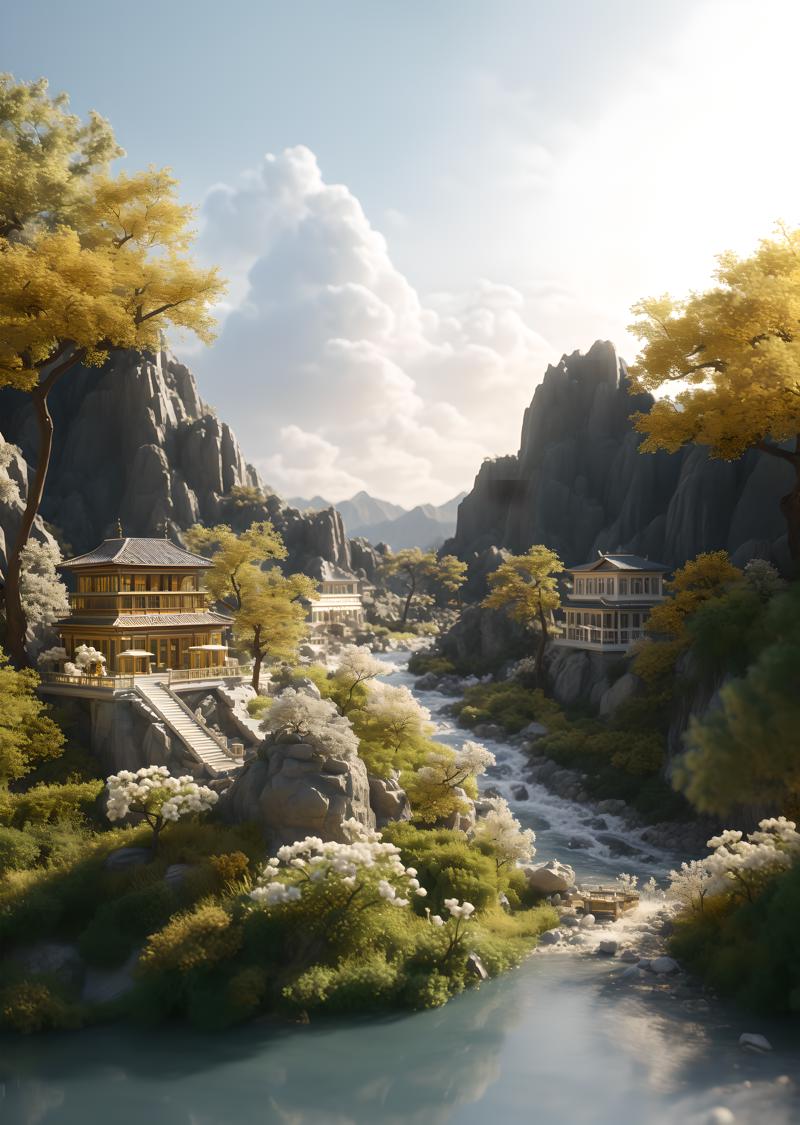 00541-626290338-3D rendering effectJade stoneArchitectureChinese styleAncient Chinese architectureCourtyardPavilionBridgeRockMountainR.png